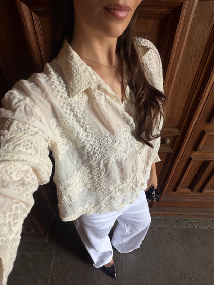 The Collection - Skjorte - Off White - Zenia