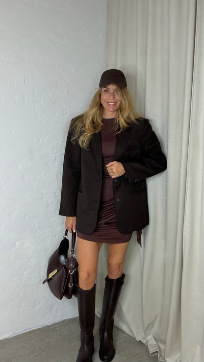 Sofie Schnoor - Blazer - Dark brown - Kaisw