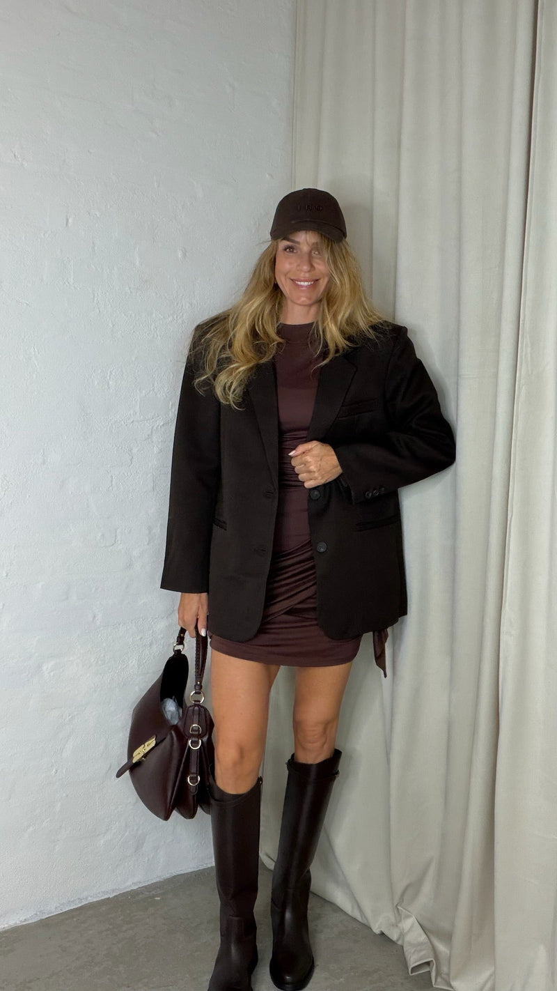Sofie Schnoor - Blazer - Dark brown - Kaisw