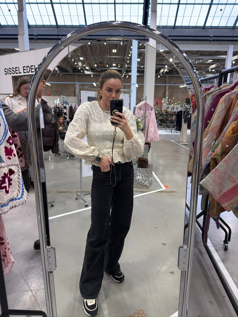 Sissel Edelbo - Bluse - Champagne - Iluna Top