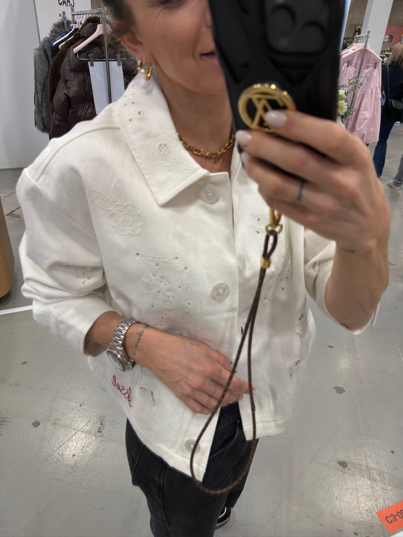 Sissel Edelbo - Jakke - White Napkin - Vintage