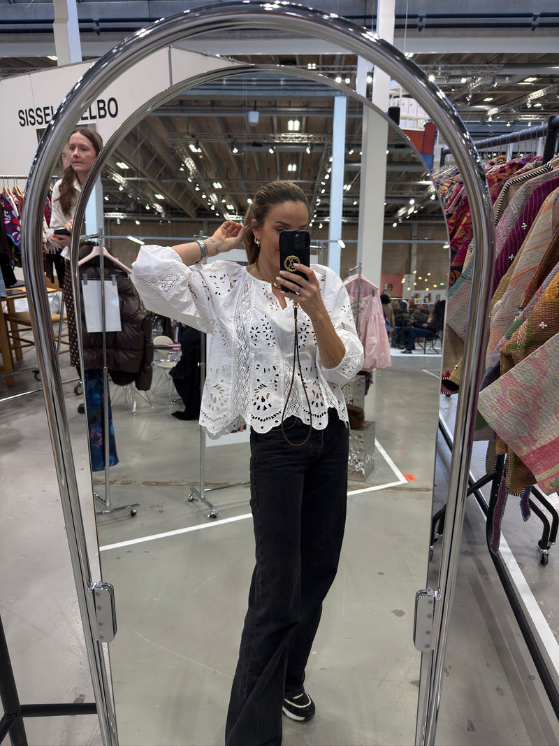 Sissel Edelbo - Top - Hvid - Mila