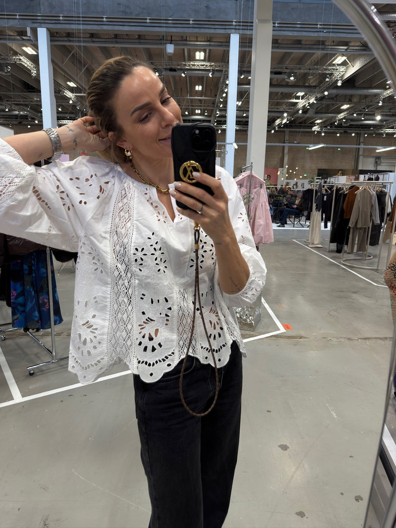 Sissel Edelbo - Top - Hvid - Mila