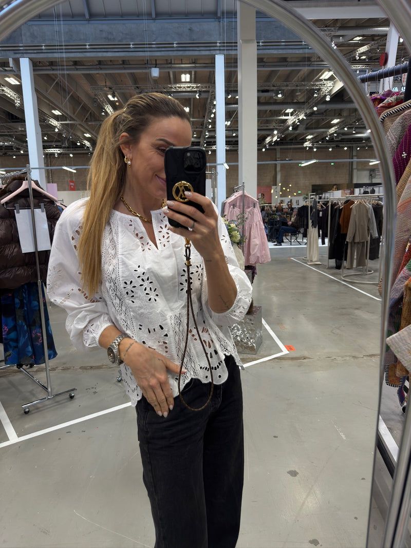 Sissel Edelbo - Top - Hvid - Mila