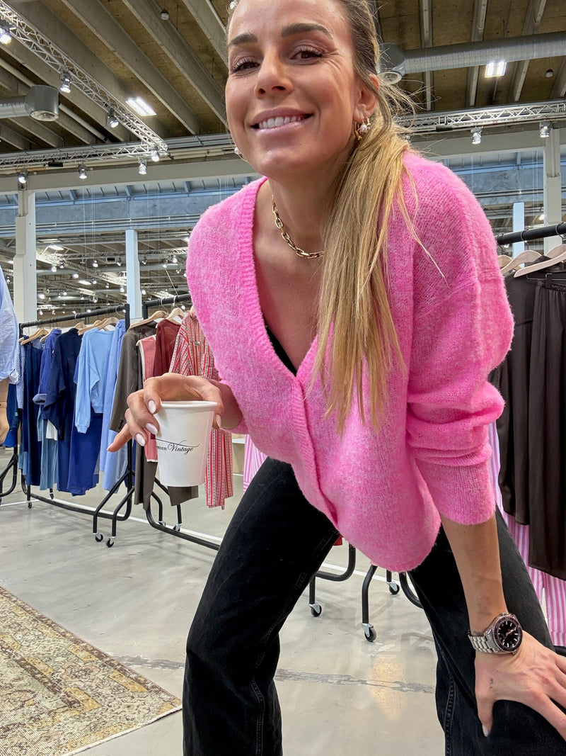American Vintage - Cardigan - Pink - Nuggy