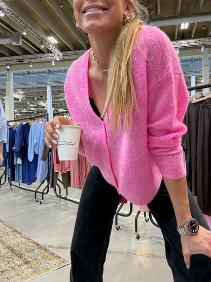 American Vintage - Cardigan - Pink - Nuggy