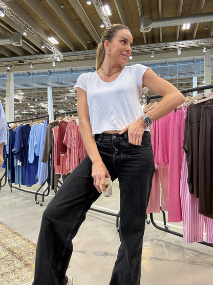 American Vintage - T-shirt - Hvid - Aksun