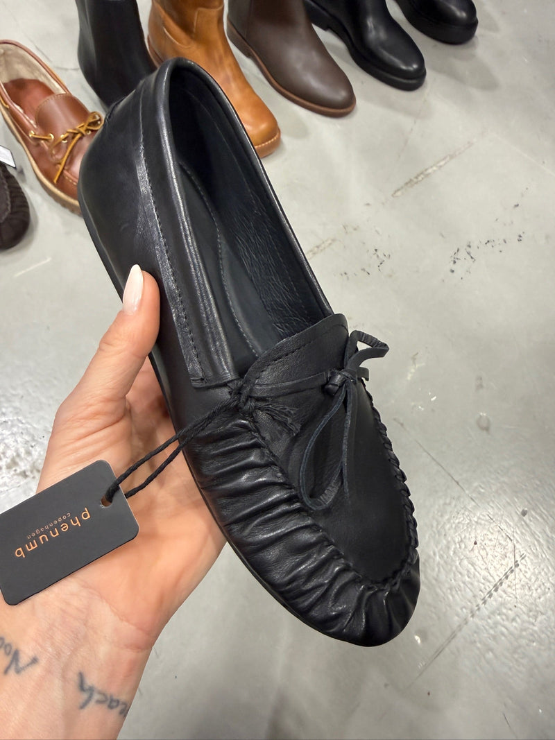 Phenumb - Black - Loafers Dame - Feather, billede 5