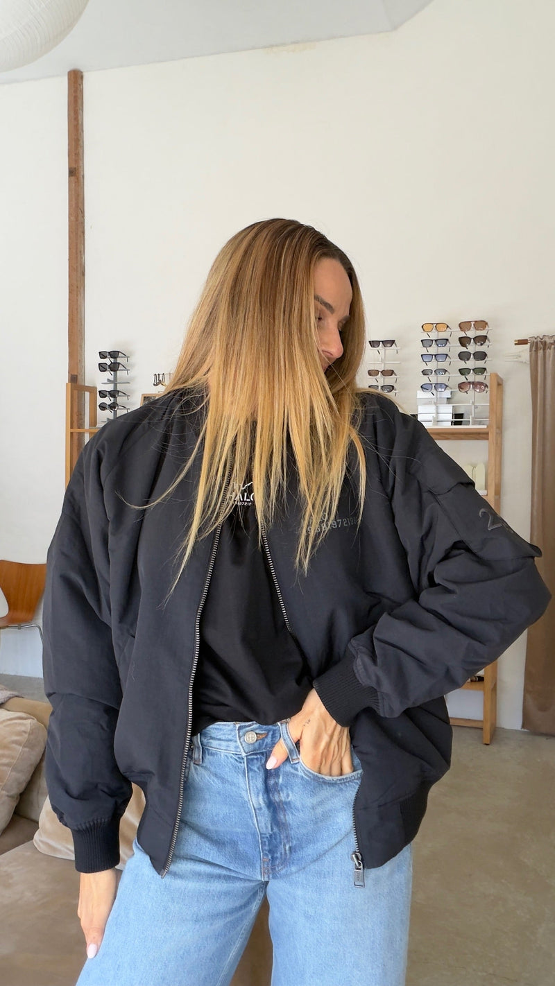 HALO - Jakke - Sort - Cordura Bomber