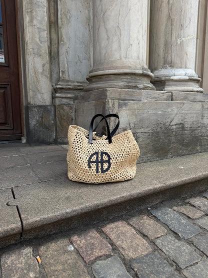 Anine Bing - Strandtaske - Natural - Large Rio Tote