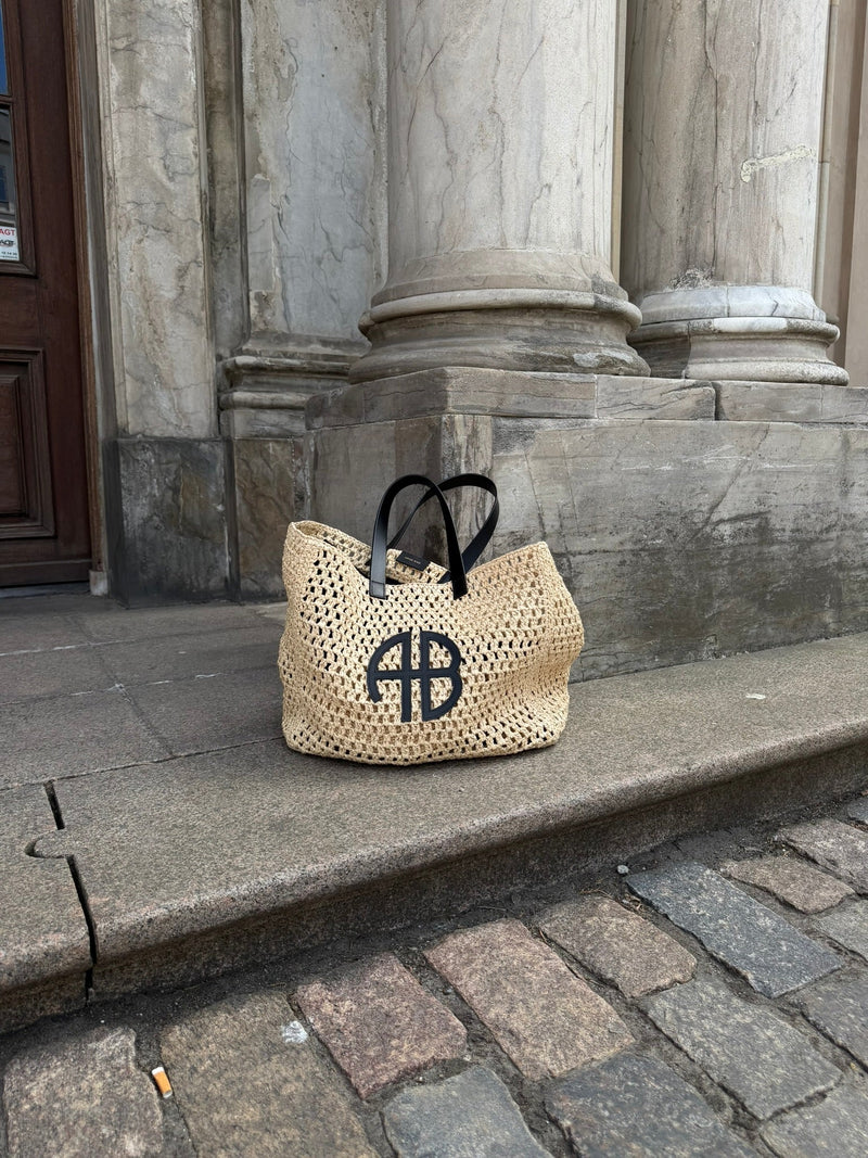 Anine Bing - Strandtaske - Natural - Large Rio Tote