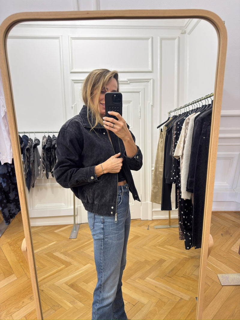 Lala Berlin - Jakke - Leo Washed Black - Lala Jacket 2