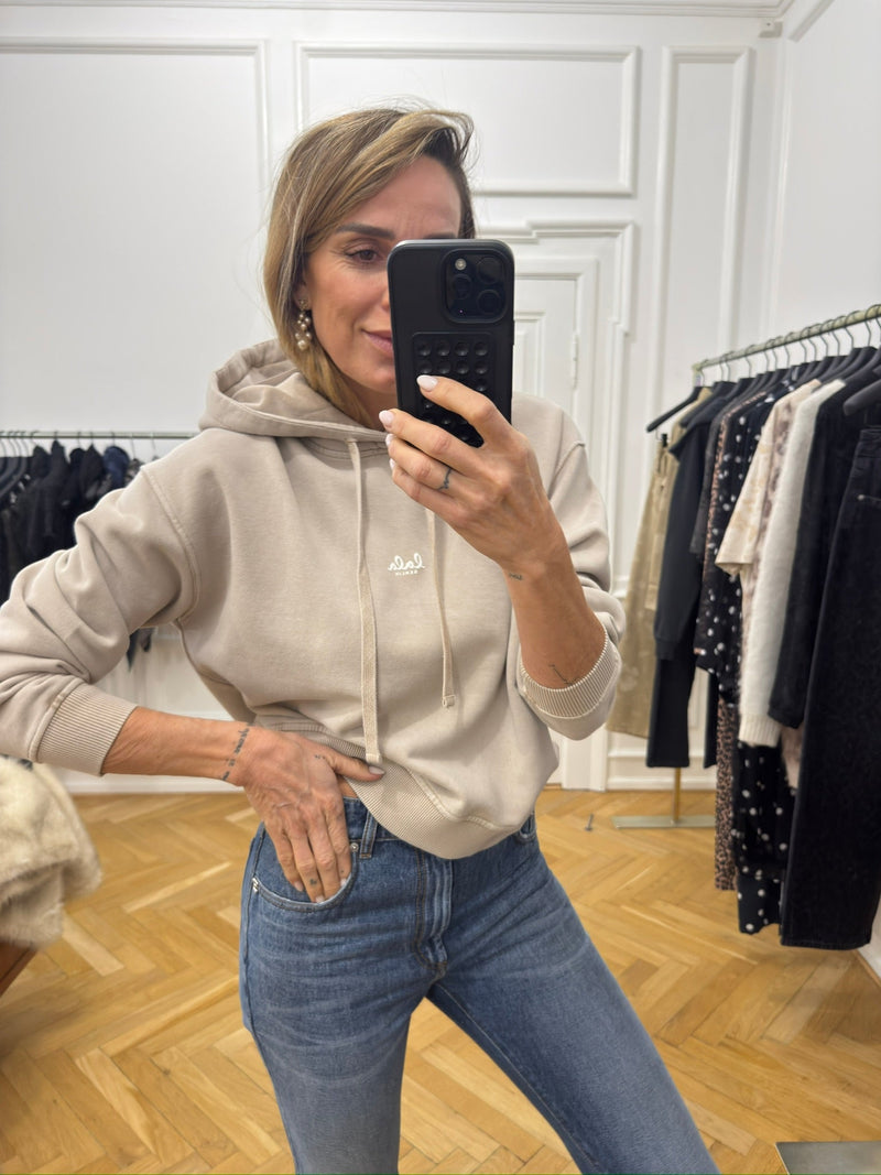Lala Berlin - Hoodie - Washed Beige - Lala Hoodie 1