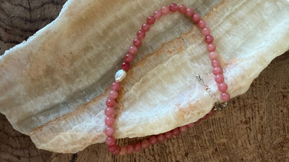 Andcopenhagen Jewelry - Halskæde - Cherry Quartz - Yama