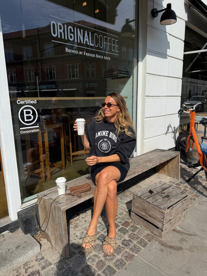 Anine Bing - Sweatshirt - Vintage Black - Miles Collegiate