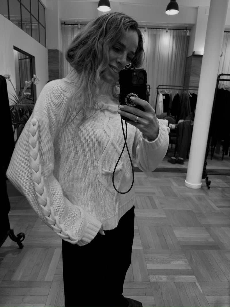 The Garment - Sweater - Cream - Como Braid