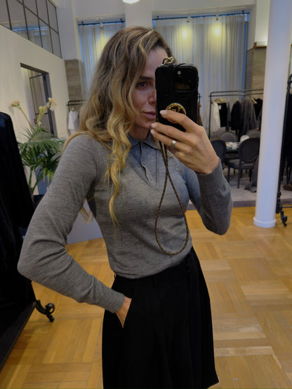 The Garment - Polo - Grey Melange - Bergen