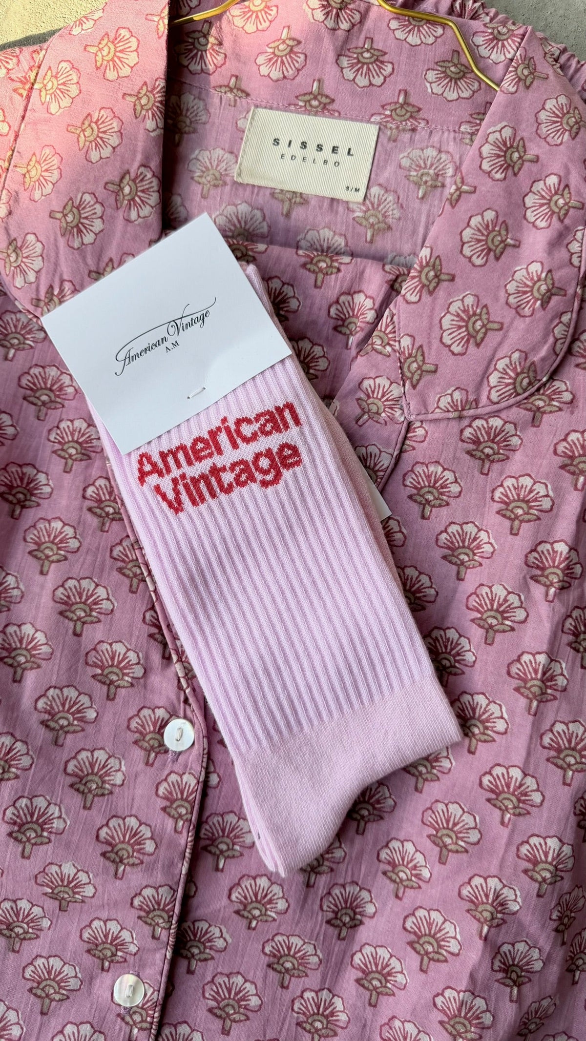 American Vintage - Sokker - Lilac - Clypsun