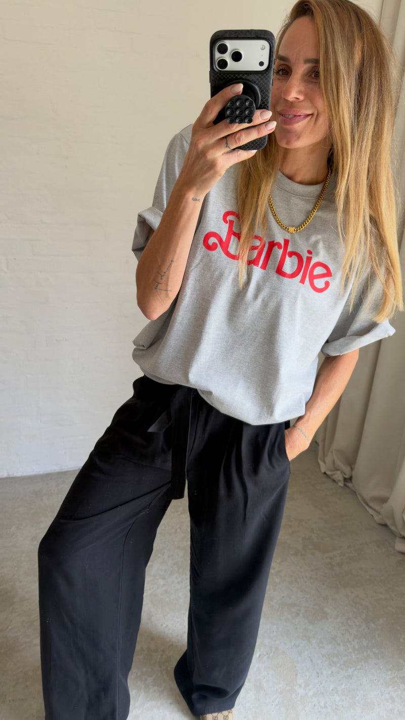 Gestuz - T-shirt - Light Grey Melange - Nadya