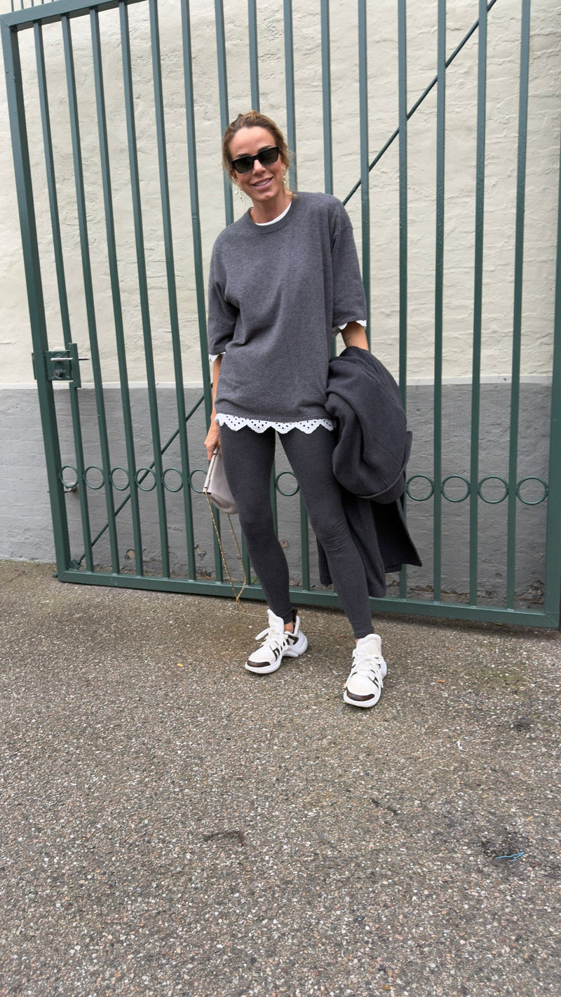The Garment - Oversized T-shirt - Grey Melange - Como