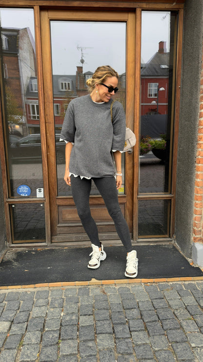 The Garment - Oversized T-shirt - Grey Melange - Como