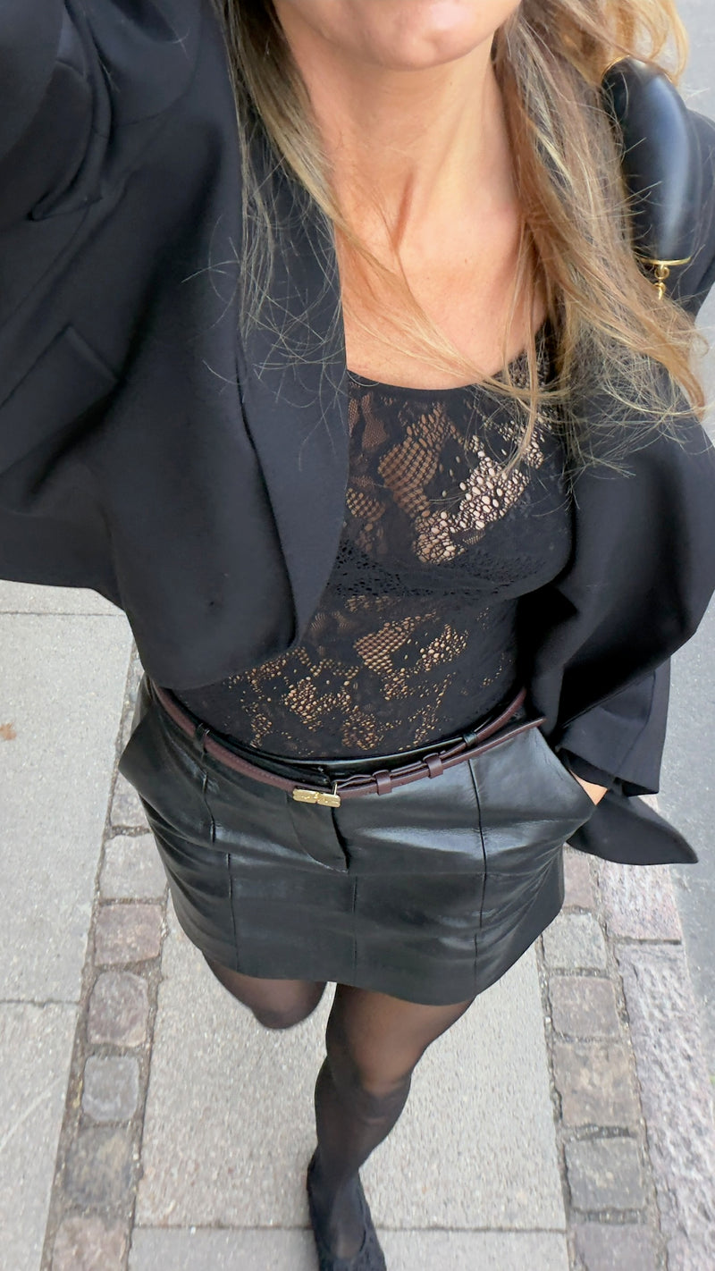 Ganni - Bælte - Sorrel Horse  - Kat Belt