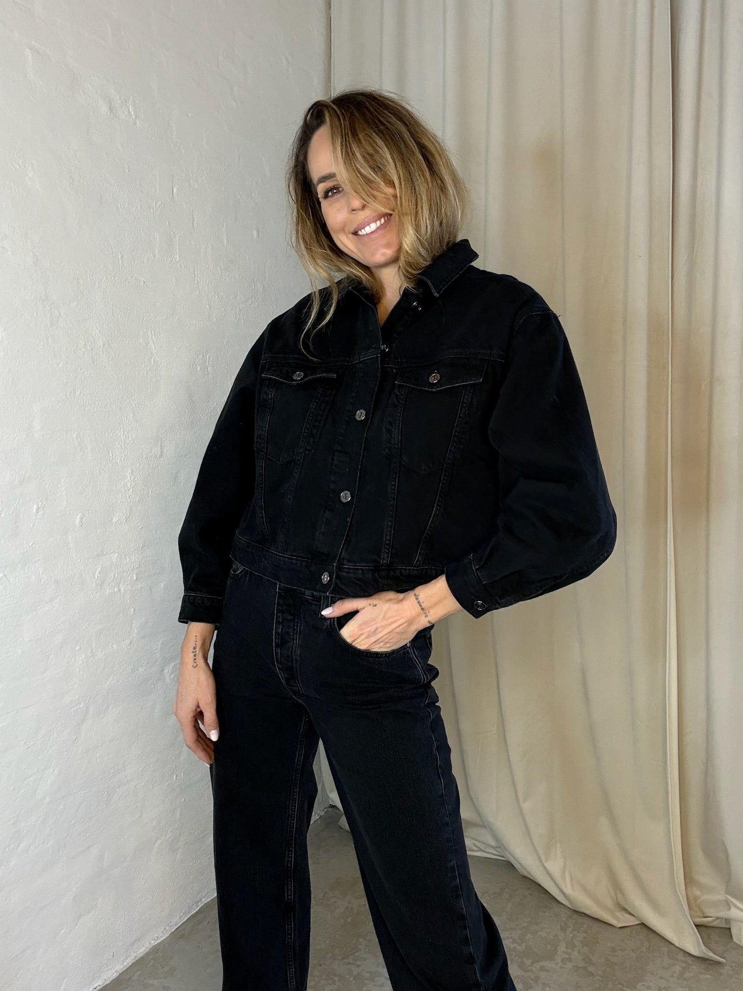 Anine Bing - Jakke - Sort - Quincy