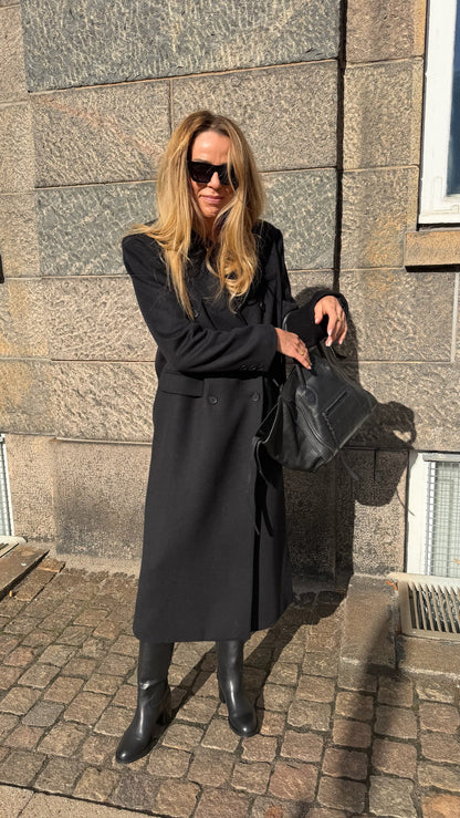 Anine Bing - Trenchcoat - Black - Sali Maxi Coat