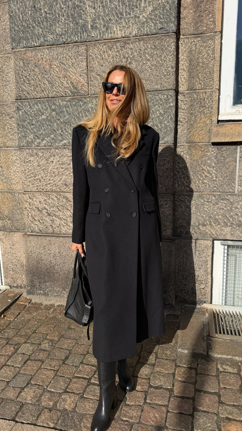 Anine Bing - Trenchcoat - Black - Sali Maxi Coat