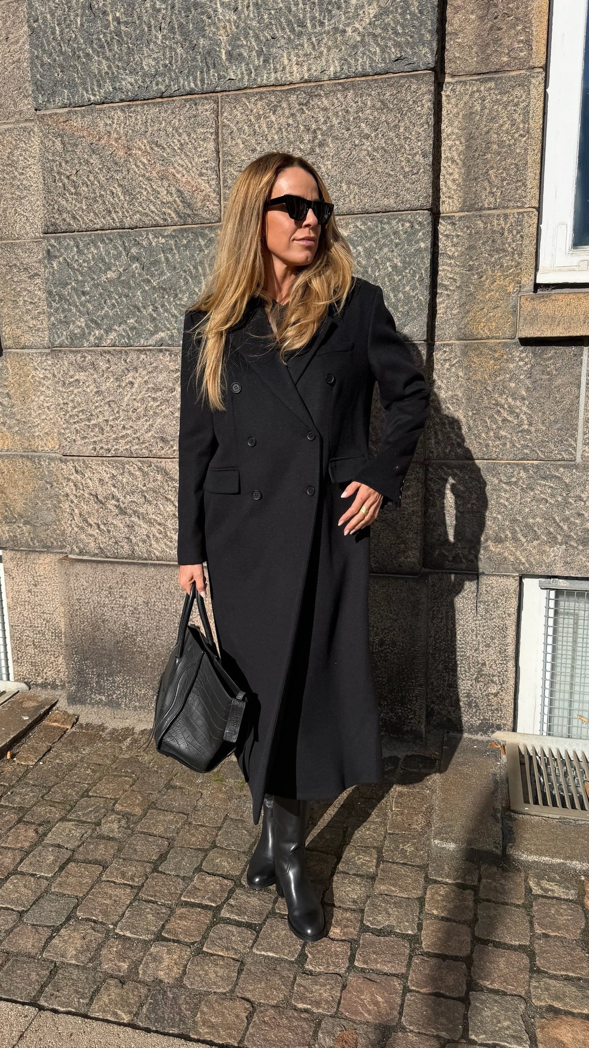Anine Bing - Trenchcoat - Black - Sali Maxi Coat