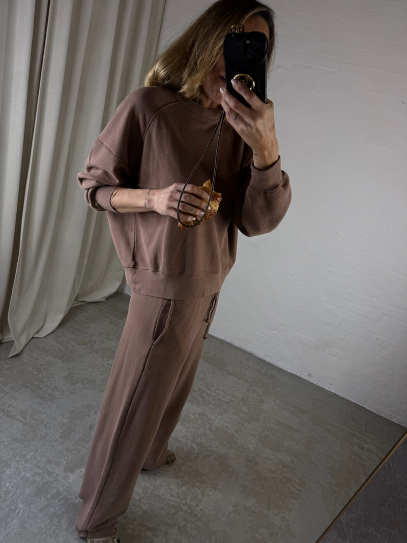 American Vintage - Joggingbukser - Chocolate - Atubay