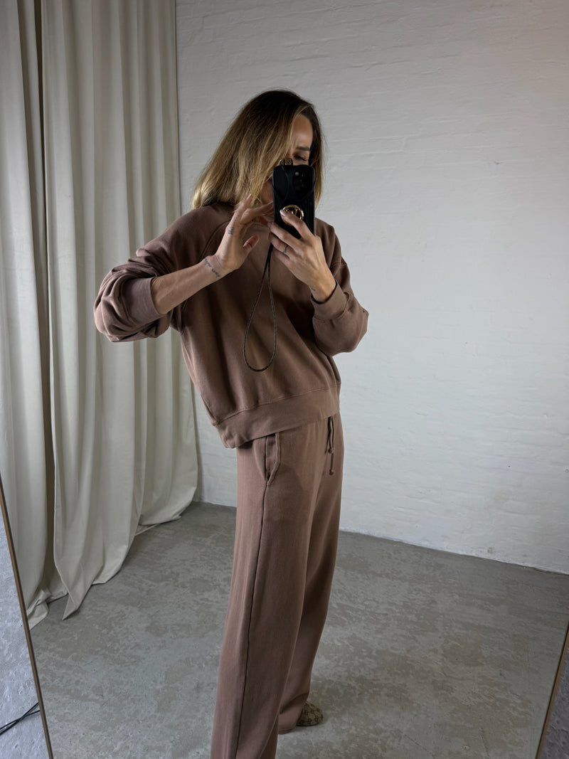 American Vintage - Joggingbukser - Chocolate - Atubay