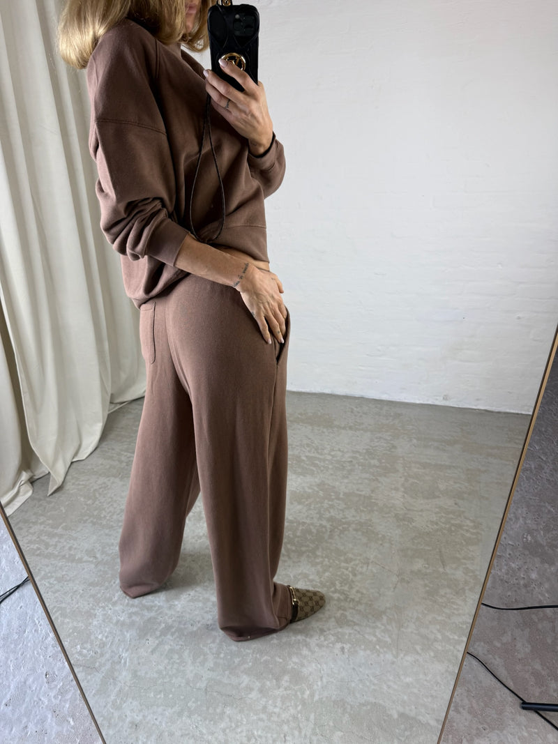 American Vintage - Joggingbukser - Chocolate - Atubay