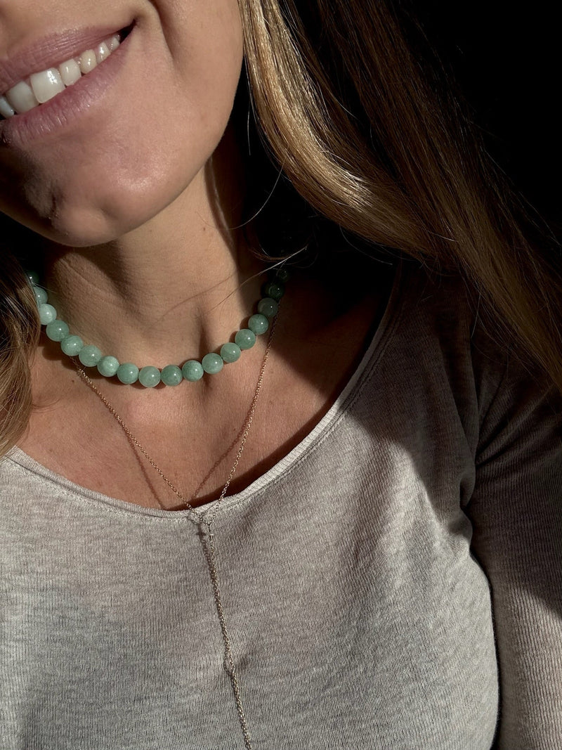 Andcopenhagen Jewelry - Halskæde - 925 sterlingsølv - Perle & Spike - Eleonora