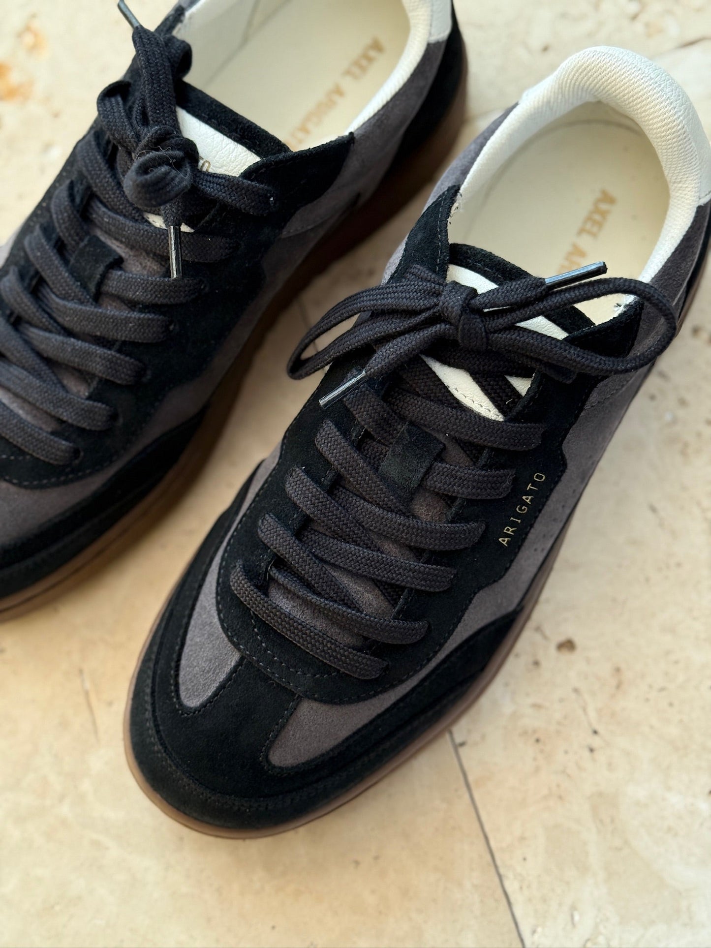 Axel Arigato - Sneakers - Off Black/Dark Gum- Dice T-Toe