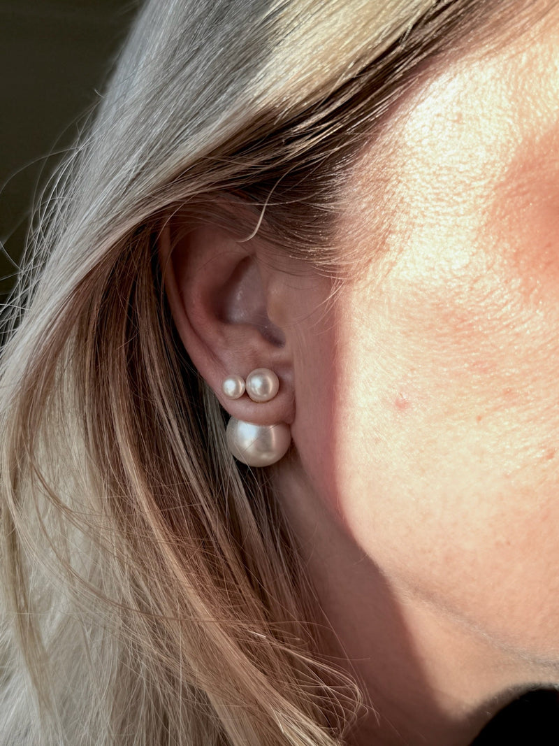 Andcopenhagen Jewelry - Sophie double pearl Øreringe