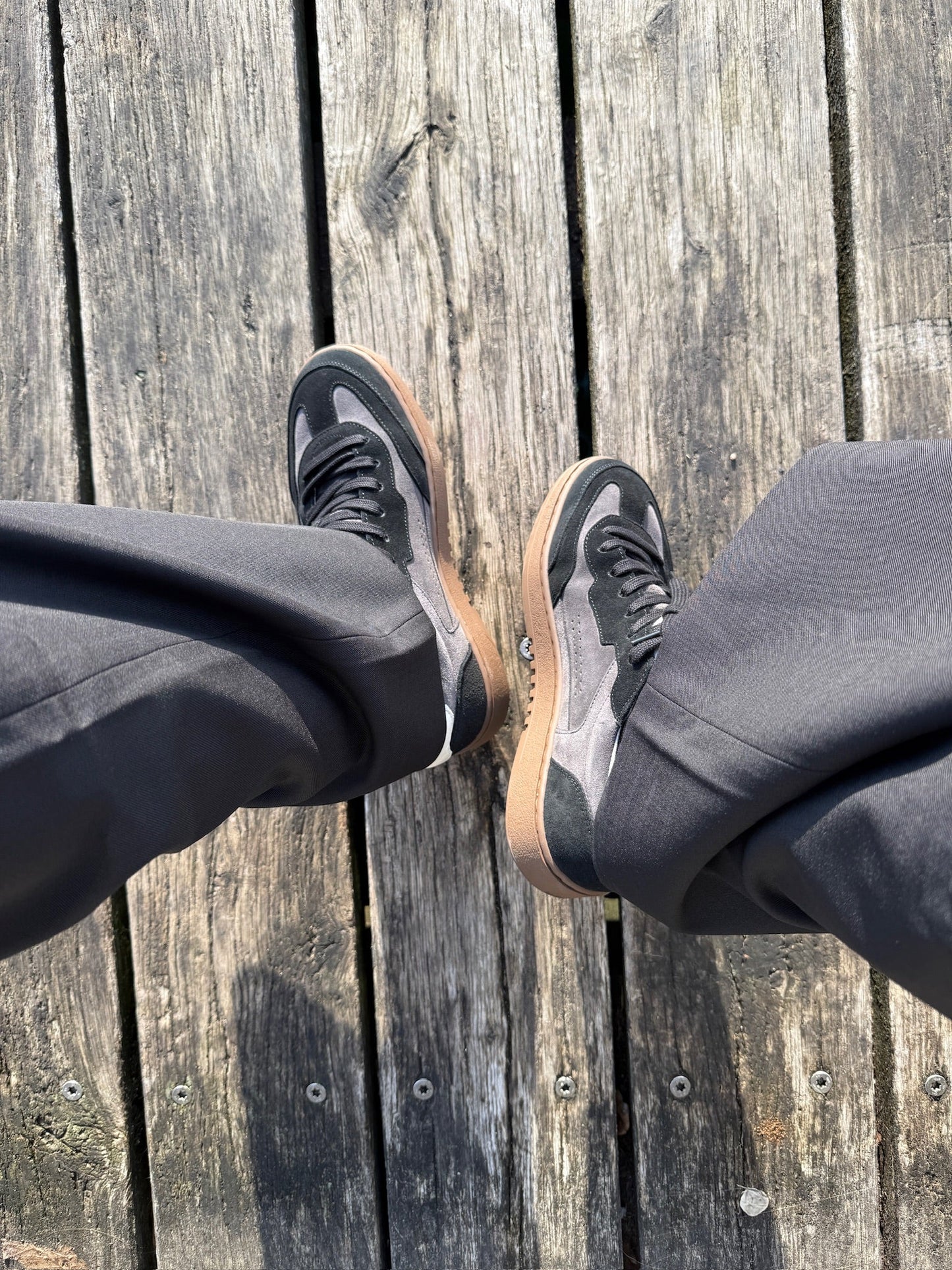 Axel Arigato - Sneakers - Off Black/Dark Gum- Dice T-Toe