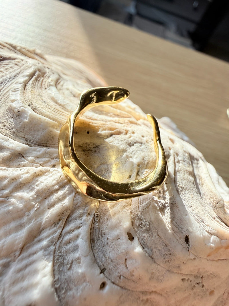 Andcopenhagen Jewelry - Ring - 18 karat guldbelagt 925 sterlingsølv - Vilja