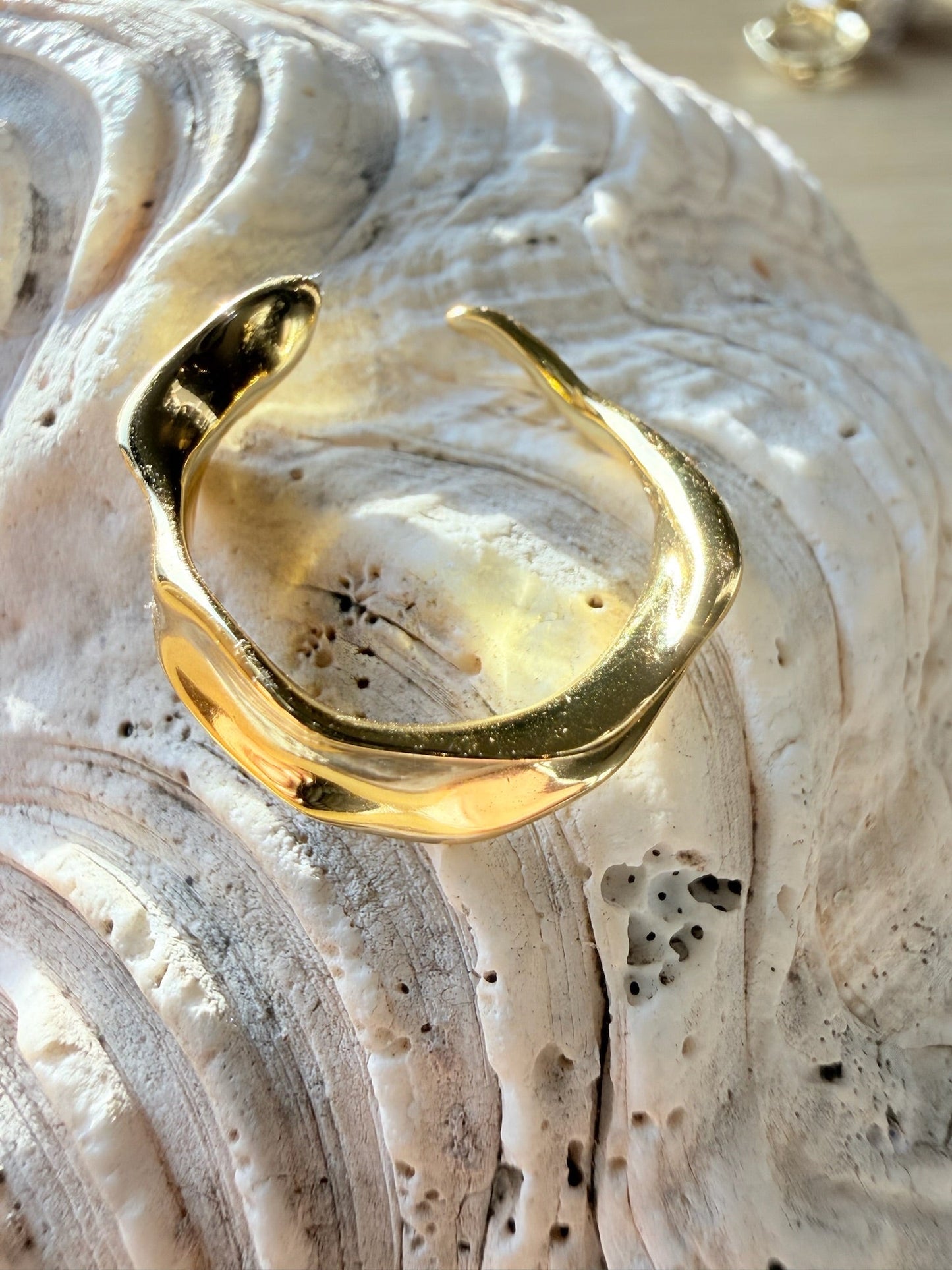 Andcopenhagen Jewelry - Ring - 18 karat guldbelagt 925 sterlingsølv - Vilja