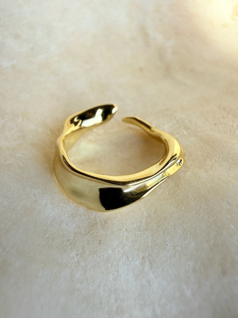 Andcopenhagen Jewelry - Ring - 18 karat guldbelagt 925 sterlingsølv - Vilja