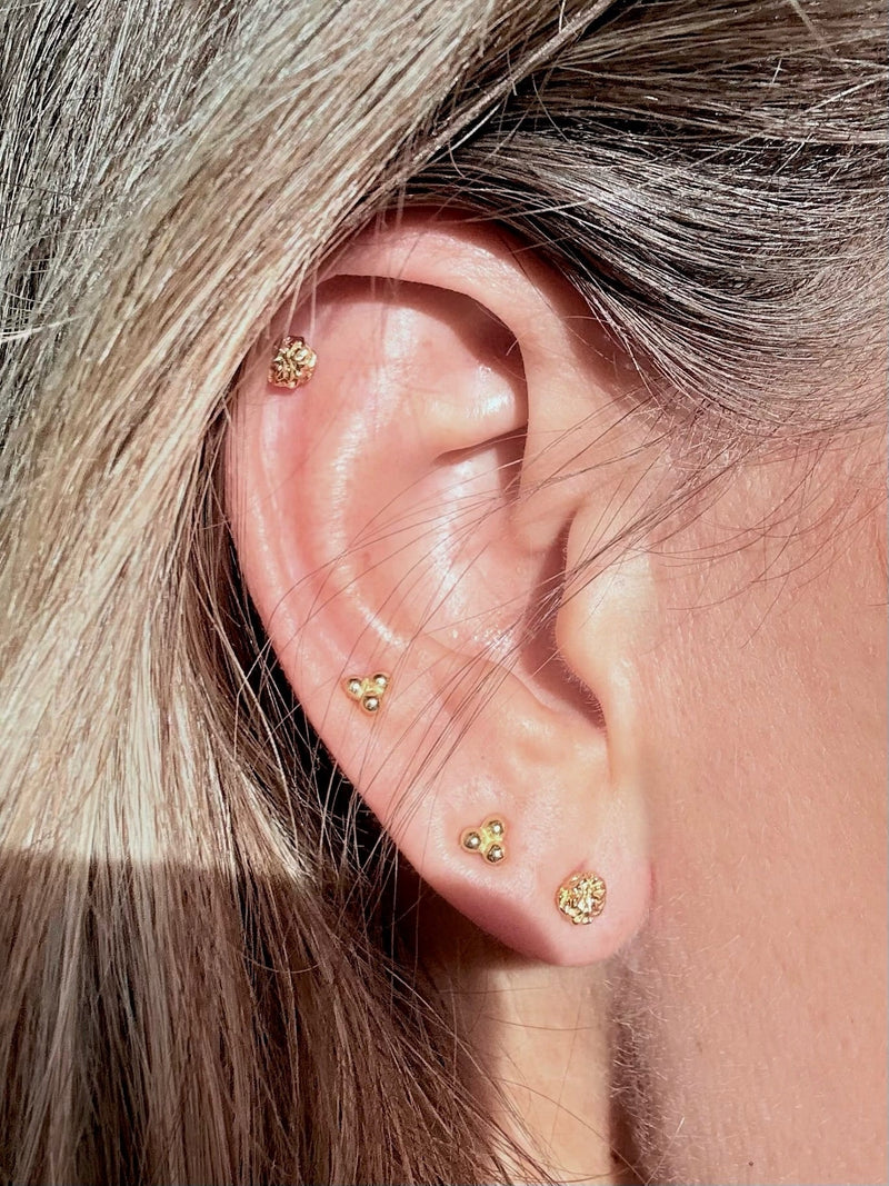 Andcopenhagen Jewelry - Øreringe studs - 18 karat forgyldt 925 sterlingsølv- Anna Small