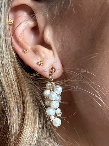 Andcopenhagen Jewelry - Øreringe - Ferskvandsperler - Polly