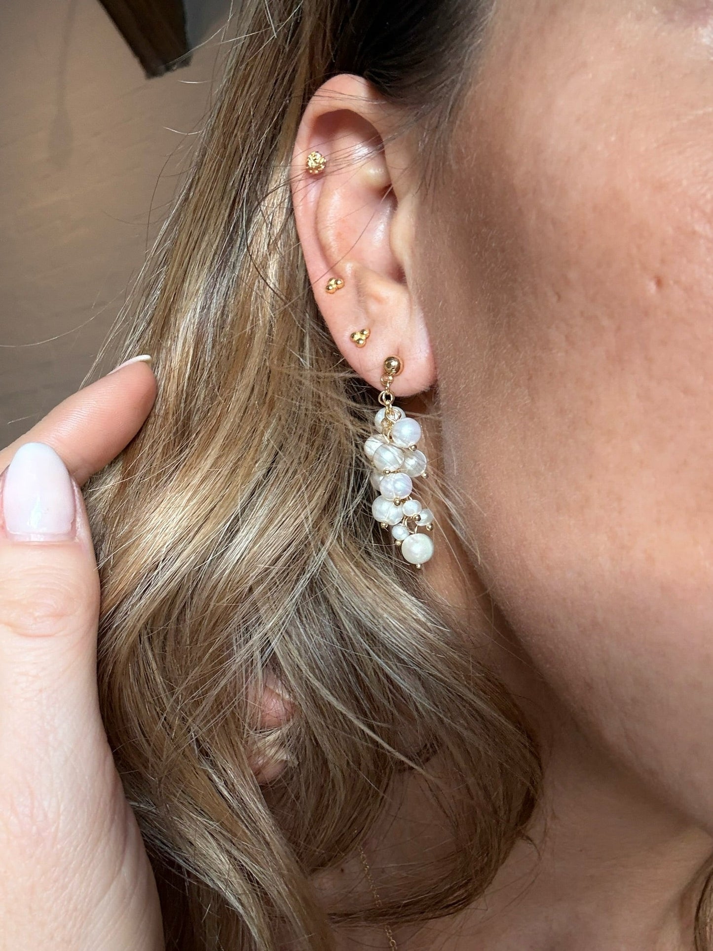 Andcopenhagen Jewelry - Øreringe - Ferskvandsperler - Polly