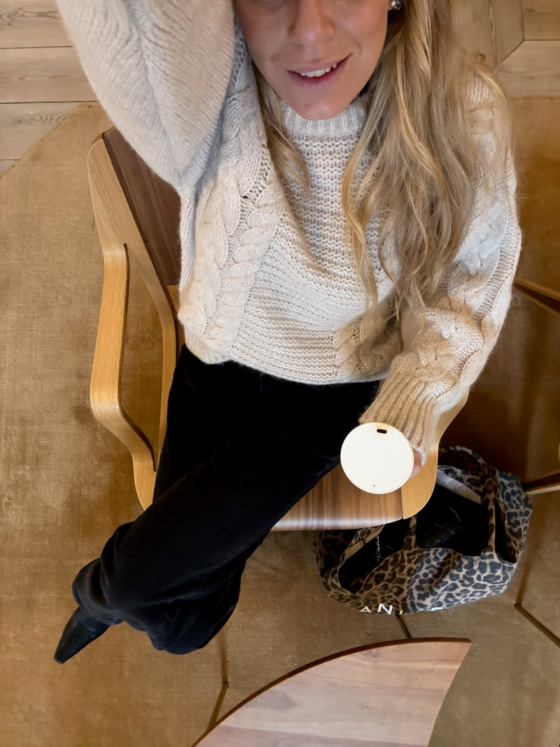 Iro - Strik - Beige - Solenn Pullover