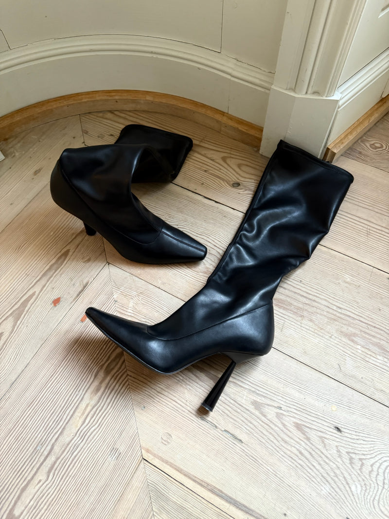 Gia Borghini - Støvle - Black - Ros