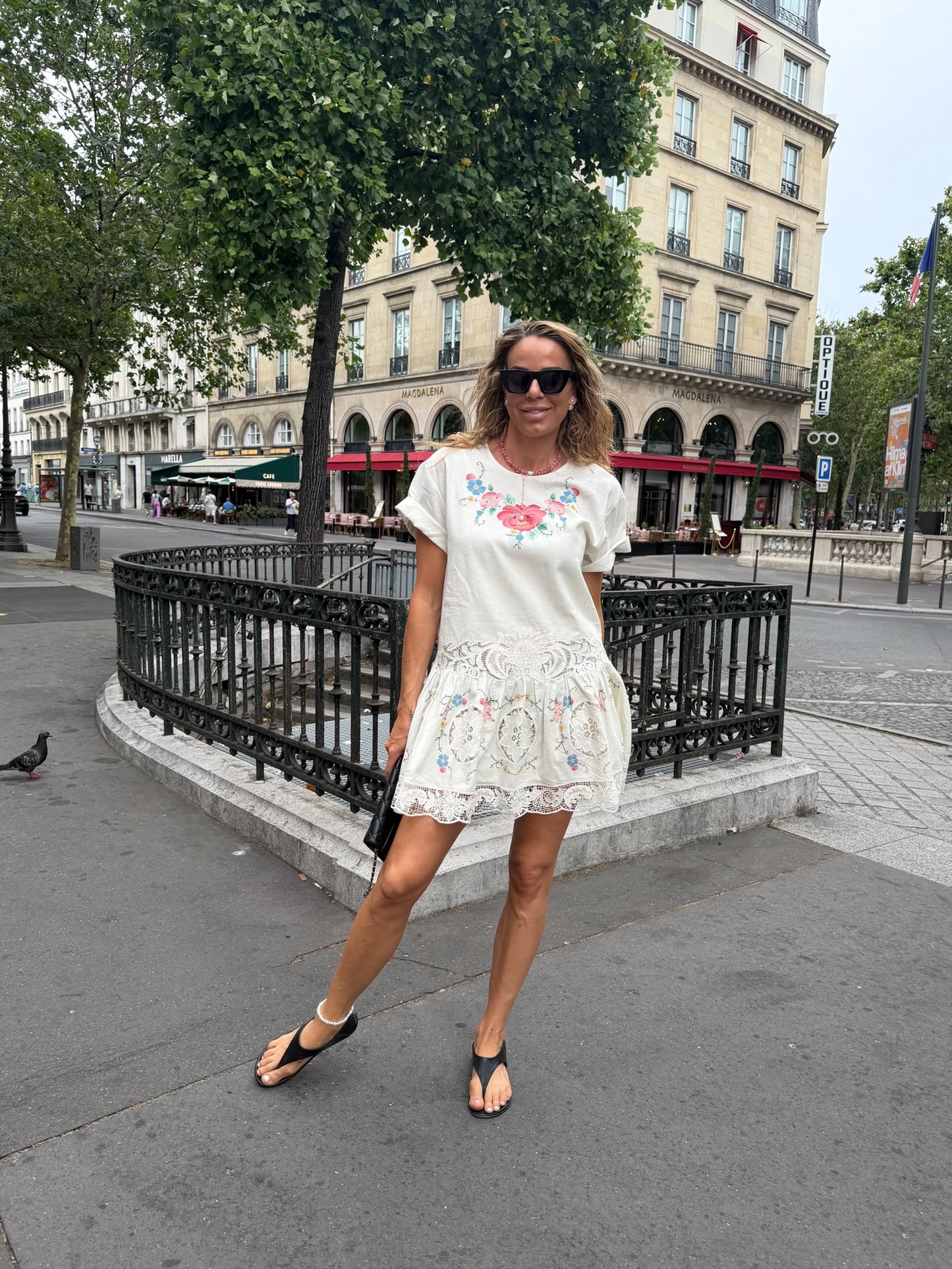 Sea New York - Blomstret kjole - Astrid - Multi
