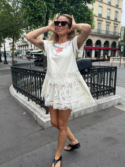 Sea New York - Blomstret kjole - Astrid - Multi
