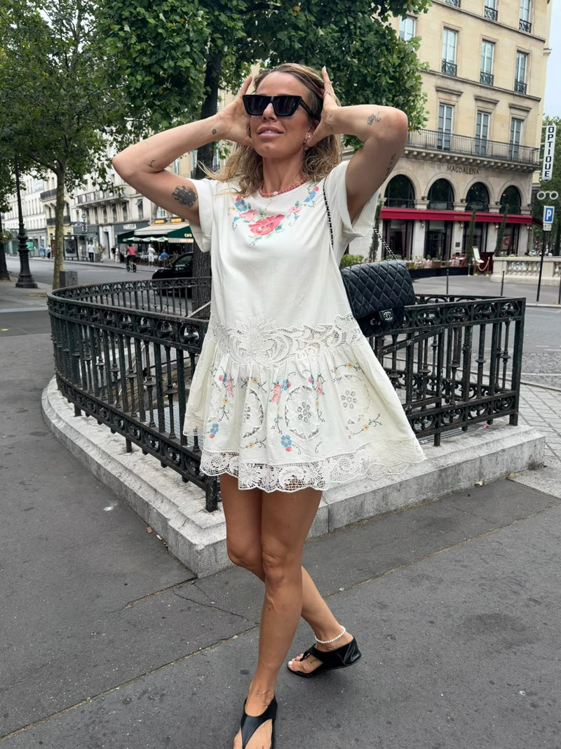 Sea New York - Blomstret kjole - Astrid - Multi