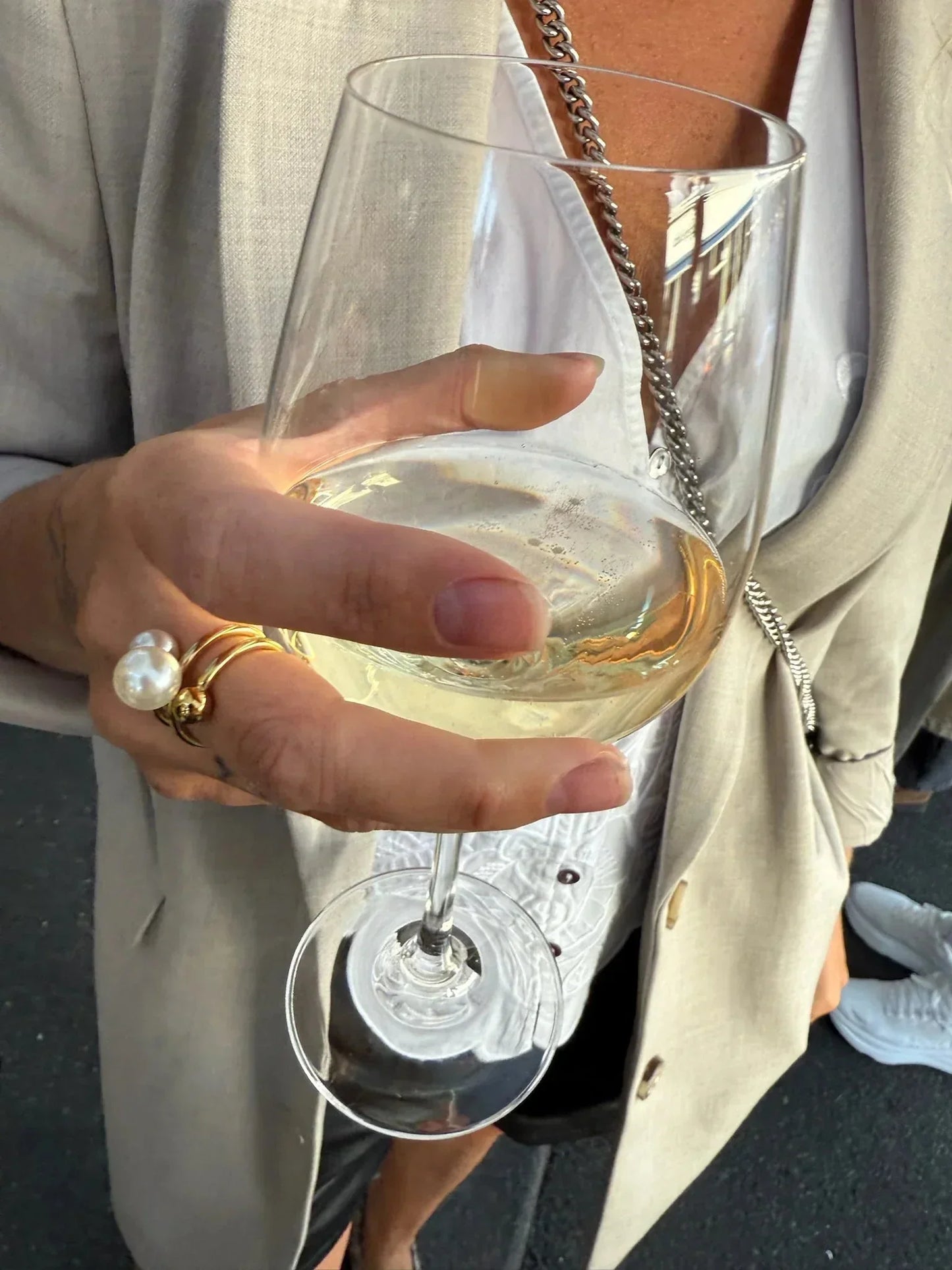 Andcopenhagen - Ring - 18 karat guldbelagt titanium steel - Rosilla