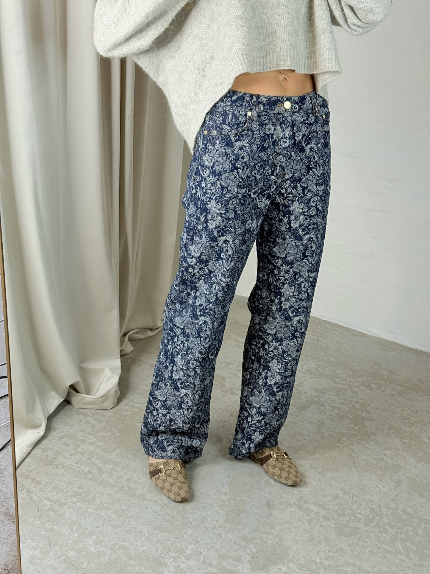 GANNI - Jeans - Rinse - Tapestry Denim Izey jeans